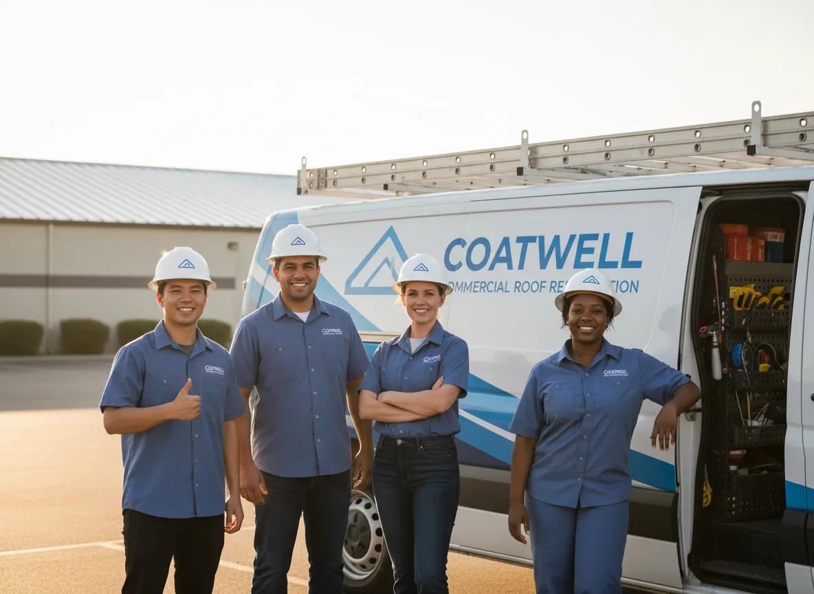 Commercial roof coating company in Altoona, IA